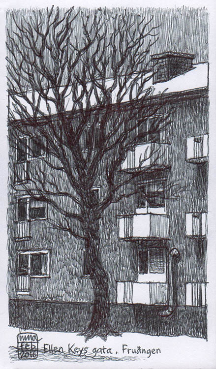 Ellen Keys gata, Fruängen