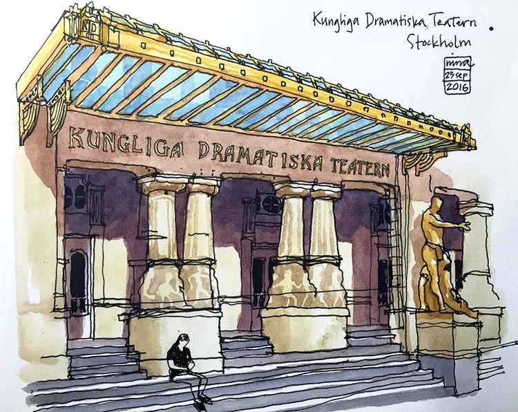 Dramatens entré, Nina